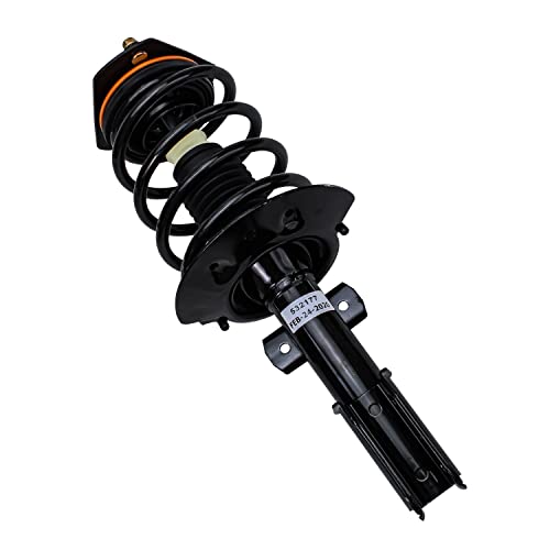 Detroit Axle - Front Struts for 2004-2008 Pontiac Grand Prix [with 16'' 17'' 18" Wheels] Complete 2 Struts with Coil Spring 2005 2006 2007 Replacement Quick Install Ready Struts Shocks Assembly - size: 172177 x2/PAIR