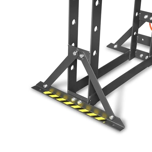 MechMaxx 20 Ton H-Frame Air/Hydraulic Shop Press with Press Pin Kit, Fully Welded Steel Frame, Safety Guard, Foot Pedal Control, HSP20