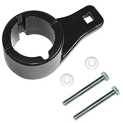 DPTOOL Crankshaft Pulley Holder Harmonic Damper Pulley Remove Tool Compatible with Toyota Lexus 3.0 L6, 3.0 V6, 3.3 V6, 4.0 V8, 4.3 V8