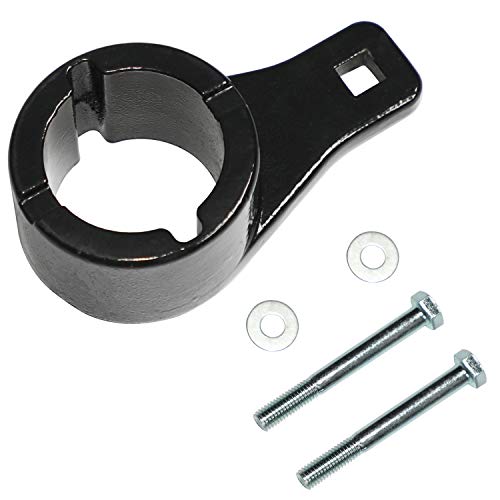 DPTOOL Crankshaft Pulley Holder Harmonic Damper Pulley Remove Tool Compatible with Toyota Lexus 3.0 L6, 3.0 V6, 3.3 V6, 4.0 V8, 4.3 V8