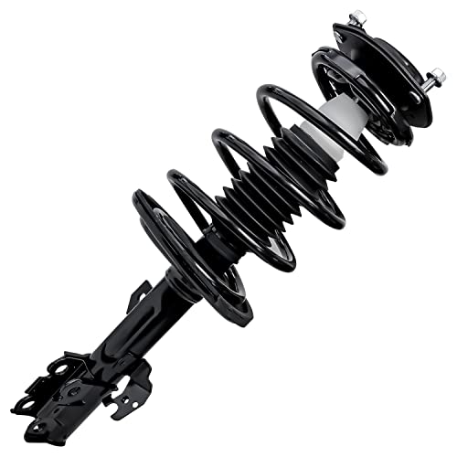 Detroit Axle - Front Struts for 2004-2006 Toyota Camry Solara Lexus ES330, 2 Struts & Spring Assembly 2004 2005 2006 Replacement - size: 10142-2/PAIR