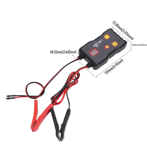 Sanpyl Fuel Injector Tester Cleaner Kit, Cleaning Tool with 4 Pulse Modes and LED Display, for Gasoline Vehicles