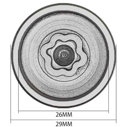 074 Wheel Locking Nut Key for BMW Mini, Socket (OD 29mm-ID 26mm) | Wheel Lock Nut Socket Adapter, Anti-Theft Lug Nut Removal Tool, Anti-Theft Screw Remover, Repair Tool, Tyre Fitting, garage - size: Socket 074