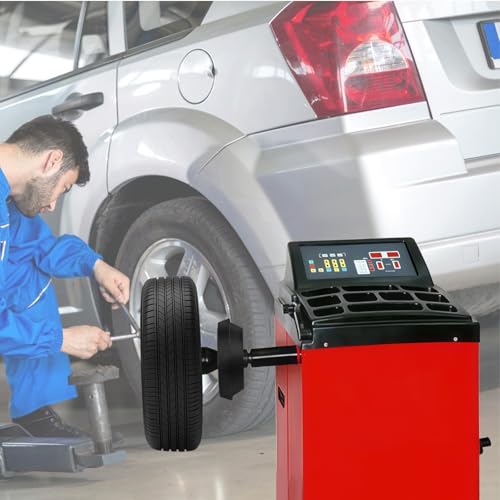 40mm Wheel Balancer Cone Universal Hub Centric Adapter Cone for Tire Balancing Machines, 4.72"- 6.77" Dual Sided Collet Centering Cone Compatible with Light Truck Cars Caravans SUVs, with 188mm Spacer