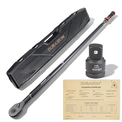 Torque Wrench 3/4-Inch Drive Dual Range Scale 100-950ft.lb/135.58-1288.03Nm | ±3% Precision, 48 tooth Dual-direction Torque Wrenches for Car Truck Maintenance and Product Assembly - size: 【3/4-Inch DR.100-950 FT.LB】