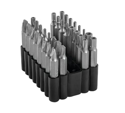 Titan 16633 33-Piece 2-Inch Security Bit Set - size: 33pc x 2-Inch