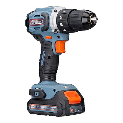SENIX X2 20 Volt Max* 2-Piece Cordless Power Tool Kit with Battery Powered 1/2-Inch Drill Driver and 1/4-Inch Impact Driver, Includes Storage Bag, 2 2.0 Ah Batteries & Charger (S2K2B2-01) - style: Drill Driver and Impact Driver