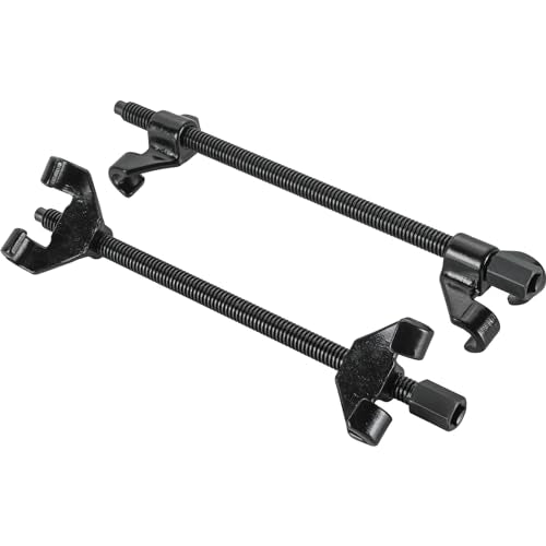 14" Coil Spring Compressor Tool with 2 Steel Jaws | Heavy Duty Suspension Strut Remover Installer Tool Kit Macpherson Coil Spring Compressor Strut Spring Compressor