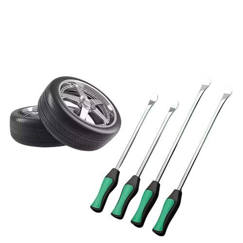 14.5" Tire Spoons Motorcycle,Dirt Bike Tire Spoon Set,4Pce 30/37cm Crowbar for Car,Motorcycle, Bicycle Tire Removal and Replacement