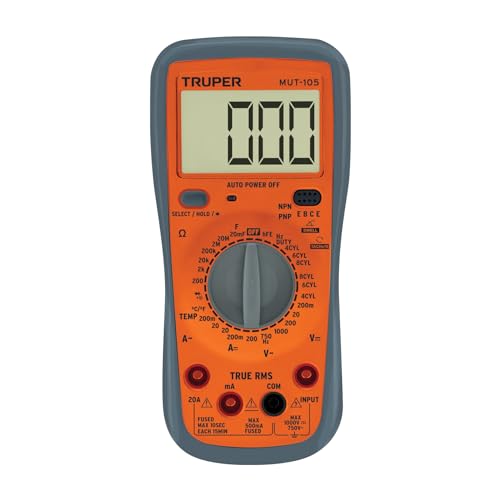 TRUPER MUT-105 Professional Digital Multimeter for automotive maintenance
