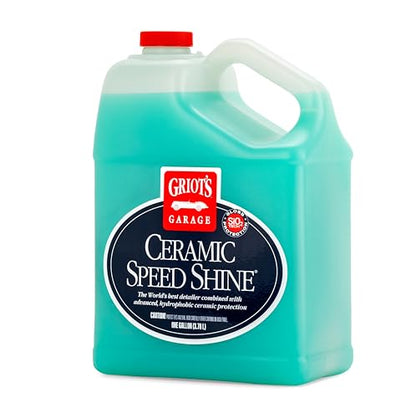 Griot's Garage Ceramic Speed Shine Detail Spray for Car Detailing, Provides a High-Gloss Finish and Extends Life of Coatings, 10986, One Gallon - size: 128 Fl Oz (Pack of 1)