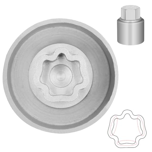 806 Wheel Locking Nut Key for Jeep Renegade Wrangler Cherokee Dodge Journey 2016-2020, 29mm Lock Bolt Inner Dia Anti-Theft Lug Nut Removal Tool - size: 806