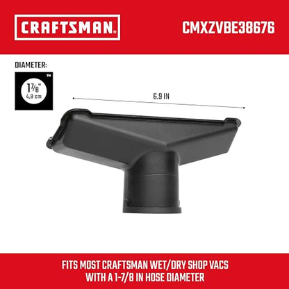 CRAFTSMAN CMXZVBE38676 1-7/8 in. Utility Nozzle Wet Dry Vac Attachment - size: Utility Nozzle