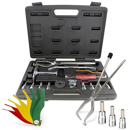 ABN 15-Piece Brake Kit with Brake Caliper Tool, Brake Drum Puller, Brake Adjusting Tool Set