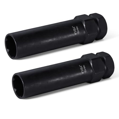 VEXPLO 41/64" 6 Spline Lug Nut Socket, 2 Pcs Wheel Lock Removal Tool | 41/64" 6 spline lug nut socket key (2 Pcs). Reliable wheel lock removal tool for aftermarket spline drive lugs on UTV & ATVs - size: 6 Spline-2 Pack