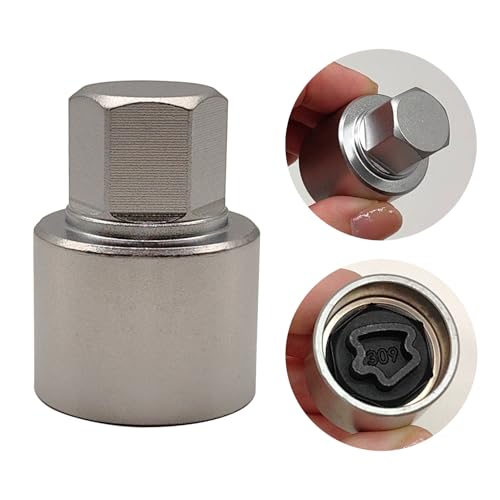309 Wheel Locking Nut Key for Mercedes Benz, Lug Nut Removal Tool | Wheel Lock Nut Socket Adapter, Anti-Theft Screw Remover, Hand Repair Tool, Tyre Fitting, garage - color: Scoket 309