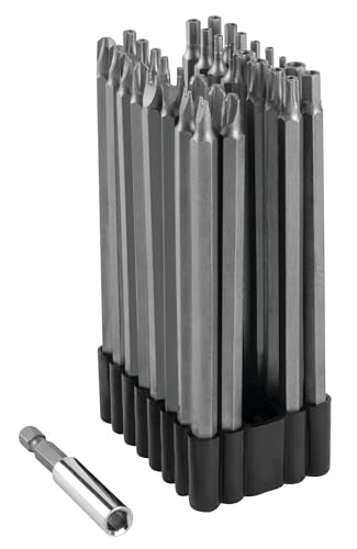 Titan 16533 33-Piece 5-Inch Security Bit Set - size: 33pc x 5-Inch