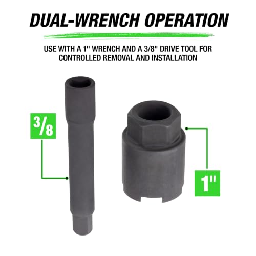 OEMTOOLS 24365 Volvo Shock Retaining Nut Strut Removal Socket Tool, Suspension Tools Automotive, Removes Fasteners on Struts for Many Models of Volvos