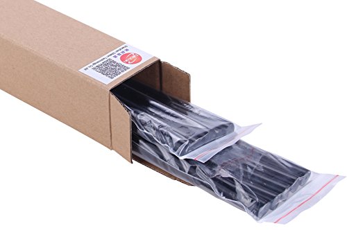 GLISTON Paintless Dent Repair Glue Sticks Hot Glue Sticks Paintless Dent Repair Tool for Car Repair Dent Remover Tool Set - 10 PCS Black - color: black