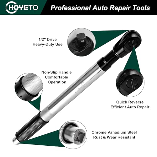 Offset Extension Wrench, 11 Piece 1/2" Offset Extension Wrench Impact for Electric Drill with 9 Impact Socket, 1/2" drive handle, Multifunctional Electric Ratchet Wrench, Slim for Tight Spaces - color: 11pcs-banshou
