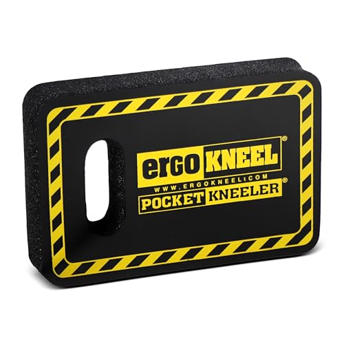 Pocket Kneeling Mat, 4" x 6" x 1", Heavy-Duty Foam | Single pack, Portable knee mat, Anti-fatigue foam, Industrial protection, Knees & back support