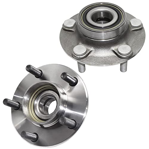 Detroit Axle - Rear Wheel Hub and Bearing Assembly for 1993-97 Chrysler Intrepid 5 Lug W/o ABS (Pair) 512030 x2 - style: 512030 x2/Pair