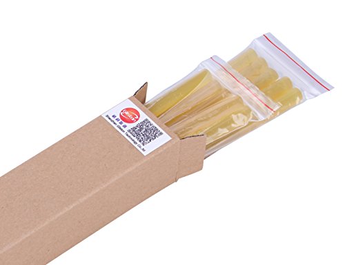 Dent Repair Glue Sticks, Gliston Paintless Dent Puller Tool Glue Stick for Hot Glue Gun Car Repair Dent Rmover Tool Set - 10 PCS Yellow Glue Sticks - color: yellow
