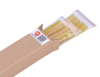 Dent Repair Glue Sticks, Gliston Paintless Dent Puller Tool Glue Stick for Hot Glue Gun Car Repair Dent Rmover Tool Set - 10 PCS Yellow Glue Sticks - color: yellow