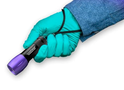 LF500RCS Rechargable UV Lamp Flashlight with USB Cable & Fluorescence-Enhancing Glasses - size: Rechargeable UV Light