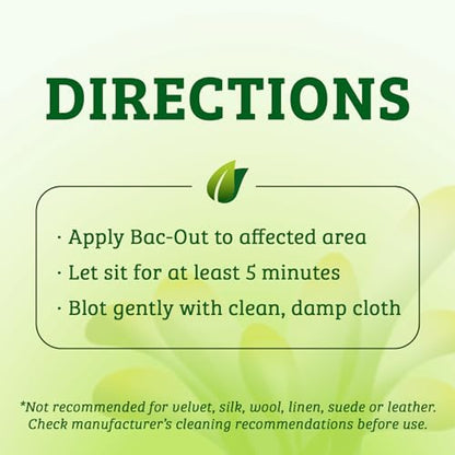 Biokleen Bac-Out Enzyme Cleaner and Stain & Odor Remover for Pet Stains, Laundry, Diapers, Wine, Carpets, & More, Eco-Friendly, Non-Toxic, Lime Scent, 128 Ounces - size: 128 Fl Oz (Pack of 1)