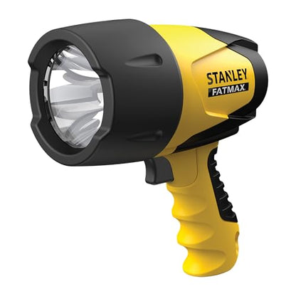 STANLEY FATMAX FL5W10 Rechargeable 600 Lumen Lithium Ion Waterproof LED Spotlight Flashlight - style: 600 Lumen