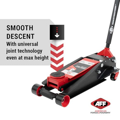 AFF 4 Ton Car Jack - Hydraulic Floor Jack with Lightning Lift - Heavy Duty - style: Heavy Duty