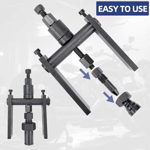 12Pcs Bearing Puller ＆ Blind Bearing Puller ＆ Slide Hammer Puller Kit | for Bearing Diameter 8-32mm (slide hammer two jaw puller)