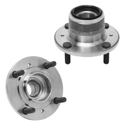 Detroit Axle - Rear Wheel Bearing & Hub Assembly Replacement for Mitsubishi Galant Dodge Eagle 2000 GTX (Non-ABS Models) - 2pc Set - style: 512158 x2/Pair