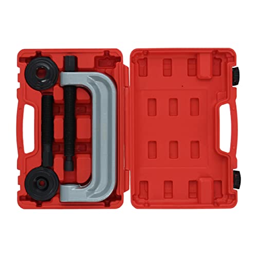 ABN Extra Large Ball Joint Press Kit Wheel Bearing Press Kit - Universal Ball Joint Separator Tool and Removal Adapters