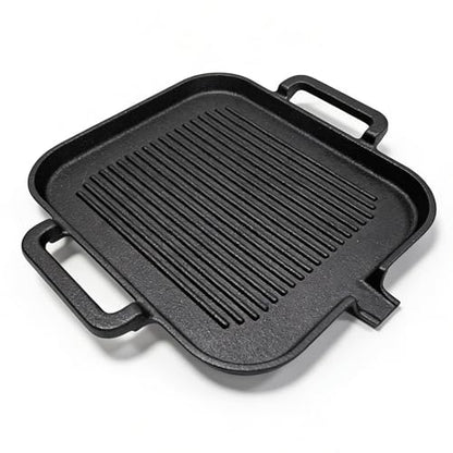 Cast Iron Grill Pan (11.8 x 9.8 inch)