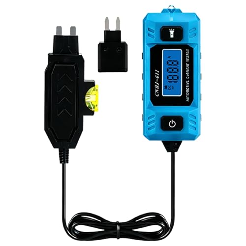 Automotive Parasitic Draw Tester, 20A 48V Car Circuit Fault Probe Tester, Led Display Circuit Probe Test, Front Lighting Car Relay Fuse Blade Check, Circuit Tester Fuse Test for Vehicles