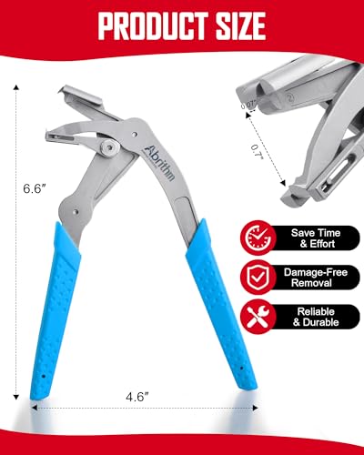 Car Clip Pliers, Panel Clip Removal Pliers, Professional Plastic Fastener Removal Tool for Removing Automotive Fasteners Clips Without Damage Blue - color: Blue