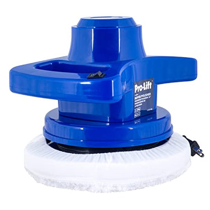 Pro-LifT 10-inch Buffer/Polisher - Powerful and User-Friendly Tool with 3200 RPM for Car Detailing,Blue