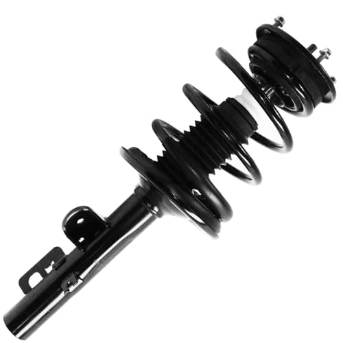Detroit Axle - 4pc Front Struts Sway Bars for Ford 2005 2006 2007 Freestyle, 2 Struts with Coil Spring Assembly 2 Sway Bar End Links Replacement Suspension Kit - size: 4QS50680/ sway kit