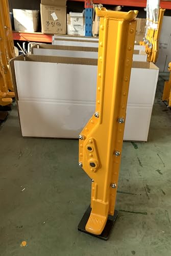 Mechanical Machinery Jack, Heavy Duty 3500LBS Capacity Rack Jack, Steel Construction for Lifting Trucks