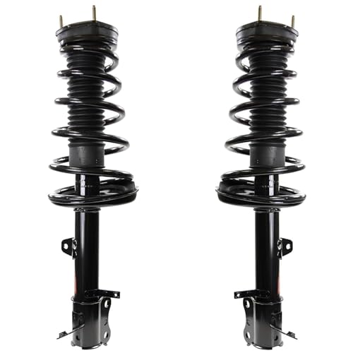 Detroit Axle - 4pc Struts for 01-03 Toyota Highlander, 4 Front and Rear | Struts & Coil Spring Assembly 2001 2002 2003 Replacement Suspension - size: 4Q48530/ 4 Struts