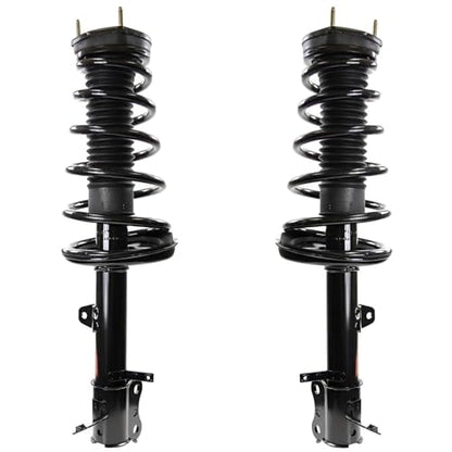 Detroit Axle - 4pc Struts for 01-03 Toyota Highlander, 4 Front and Rear | Struts & Coil Spring Assembly 2001 2002 2003 Replacement Suspension - size: 4Q48530/ 4 Struts