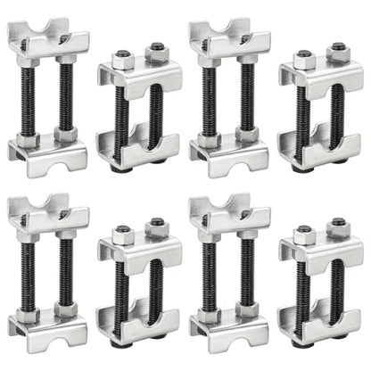 DASBET Adjustable 2-Way Coil Spring Spacers 8 Pack, 1”-2” Lift or Lower Spring Compressor Tool, Mini Coil Spring Booster for Car & Truck Shock Absorbers, Automotive Strut Accessories (8)