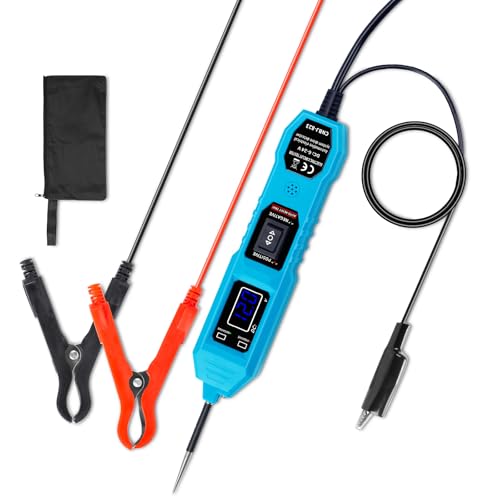 Automotive Test Light 3.5–36V DC Power Probe Tester, Car Circuit Tester with LCD Display, Voltage & Continuity Tester for Vehicle Wiring, Fuse & Battery Diagnosis