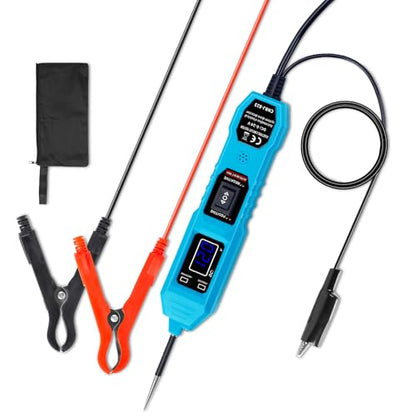 Automotive Test Light 3.5–36V DC Power Probe Tester, Car Circuit Tester with LCD Display, Voltage & Continuity Tester for Vehicle Wiring, Fuse & Battery Diagnosis