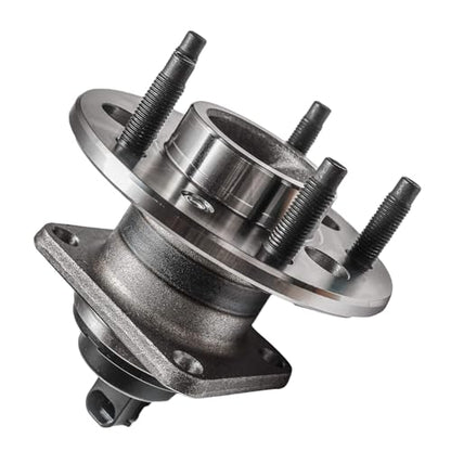 Detroit Axle - Rear Wheel Bearing Hub for Chevrolet Malibu Buick Lucerne LeSabre Cadillac DTS DeVille Oldsmobile Aurora Pontiac Grand Am, w/ABS & 5-Lug Wheel Bearing & Hub Assembly Replacement - size: 512003-DA/Single