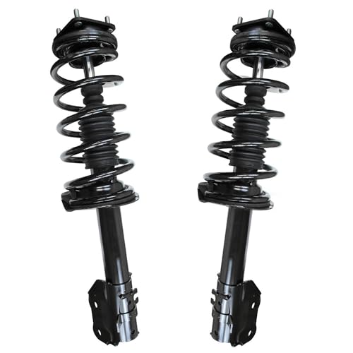 Detroit Axle - Front Struts for 2007-2015 Mazda CX-9, 2008 2009 2010 2011 2012 2013 2014 Complete Struts with Coil Spring Assembly Replacement - size: SR4537_SR4538/Pair