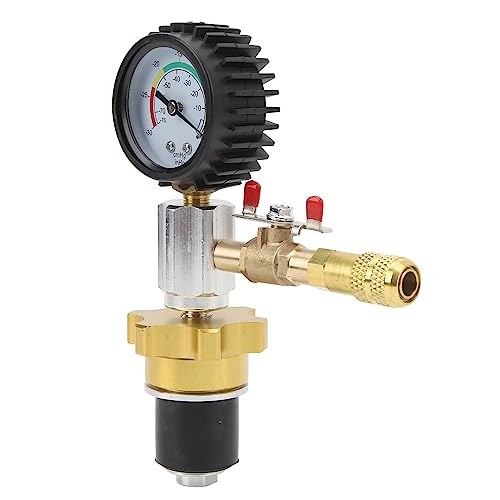 Vacuum Antifreeze Change Fill Kit Professional Pneumatic Radiator Cooling System Coolant Refill Tool for Car Van SUV Truck ABS Rubber Brass Construction