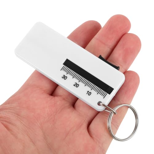 UKCOCO 3pcs Tire Tread Depth Gauge Tool for Car Accurate Measurement Abs Material Easy to Use Tire Thread Measuring Gauge Automotive Replacement
